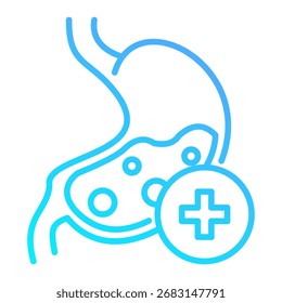 Gastroenterologia Elemento Ícone Para Design
