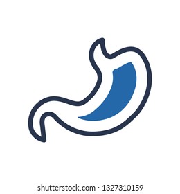 Gastroenterology icon, stomach icon