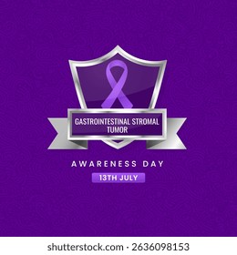 Gastrointestinal Stromal Tumor Awareness Day on July 13th with Purple Ribbons and Strong Support.