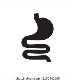 Gastrointestinal Tract Icon Vector Illustration Symbol