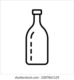Gastronomy Crafts Simple Vector Line Icon on white background