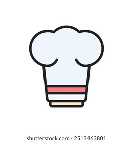 Ilustração do vetor do ícone do Gastronomy Hat