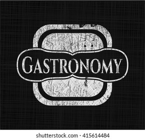 Gastronomía en la pizarra