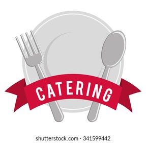 Gastronomy and restaurant graphic design, vector illustration eps10 