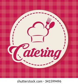 Gastronomy and restaurant graphic design, vector illustration eps10 