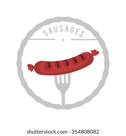 Gastronomy and restaurant menu graphic design, vector illustration eps10