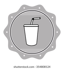 Gastronomy and restaurant menu graphic design, vector illustration eps10