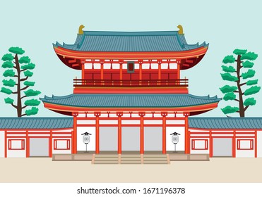 京都 お寺 のイラスト素材 画像 ベクター画像 Shutterstock