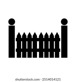 Ícone do portão ilustrado no plano de fundo