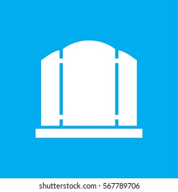 gate icon. illustration isolated vector sign symbol