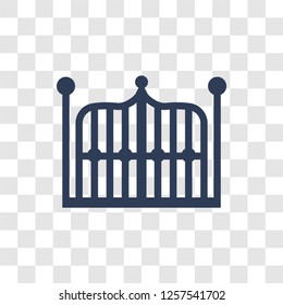 Gate icon. Trendy Gate logo concept on transparent background from Architecture and Travel collection