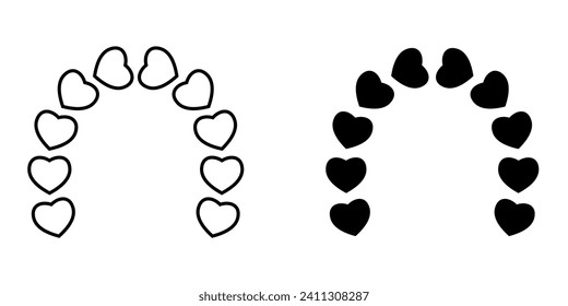 Gate Icon Vector Design Template