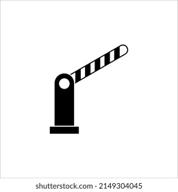 Gate icon vector illustration on white background. Symbol for your web site design, logo, app, UI. 