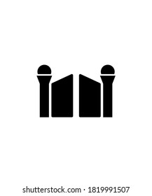 gate icon,vector best flat icon.