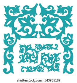 Gate Pattern Engraving Pattern Vintage Style 