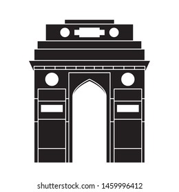 gate structure emblematic of indian