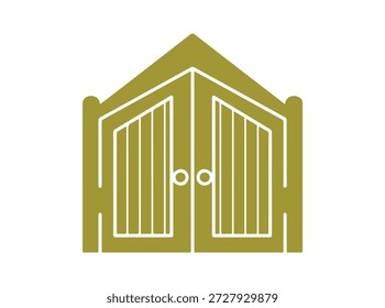 Torsymbol, Logo auf weißem Hintergrund