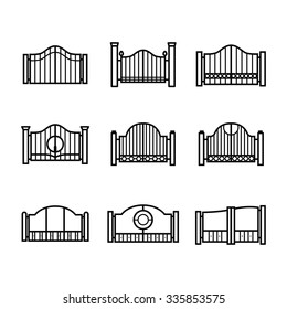 Gate Vector, Black Line