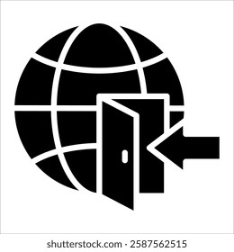 Gateway Icon Element For Design