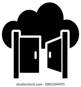 Gateway Icon Element For Design