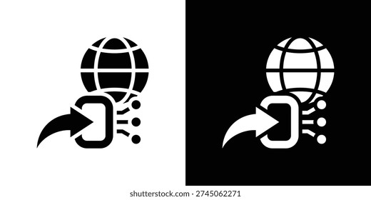 Gateway Icon Sheet Black And White