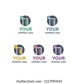Gateway logo vector design template for inspiration