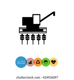 Gathering harvest simple icon