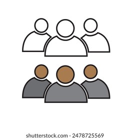 gathering point icon image ilustrasi
