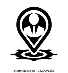 El icono Punto de encuentro es un símbolo visual que representa un lugar o punto específico como lugar de reunión para personas o grupos en situaciones de emergencia, actividades conjuntas o coordinación.