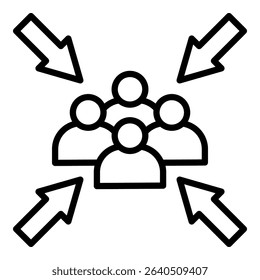 Gathering Simple Vector Icon Collection
