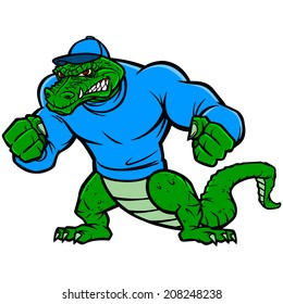 Gator Mascot Extreme