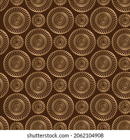 Gatsby Seamless Pattern Design . Vector Illustration.
