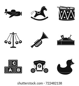 Gaud icons set. Simple set of 9 gaud vector icons for web isolated on white background