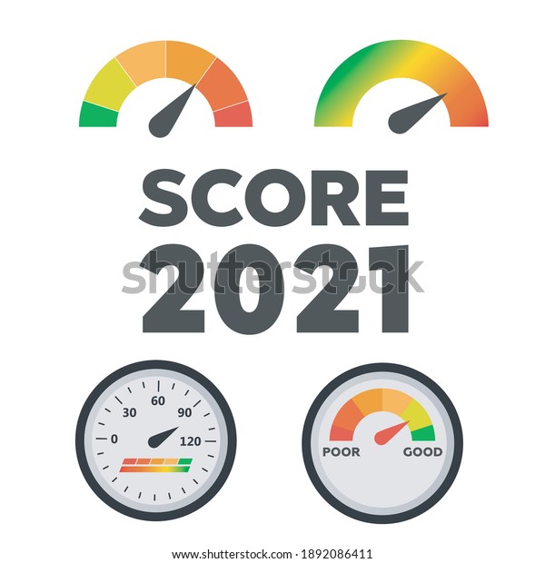 Gauge Chart Meter Good Poor Indicator Stock Vector (Royalty Free ...