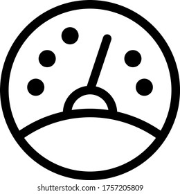 gauge dashboard icon for web and apps
