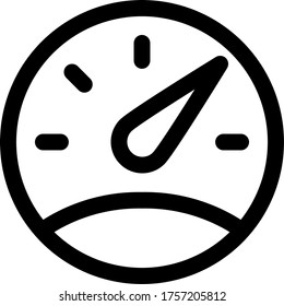 gauge dashboard icon for web and apps