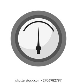 Ícone do indicador de nível, símbolo do indicador de nível, símbolo do medidor de nível, ilustração de design plano, isolado no fundo branco
