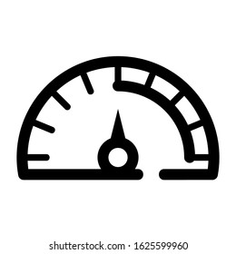 gauge icon or logo isolated sign symbol vector illustration - high quality black style vector icons
