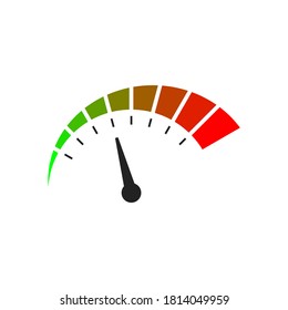 Gauge Icon Vector Image Design
