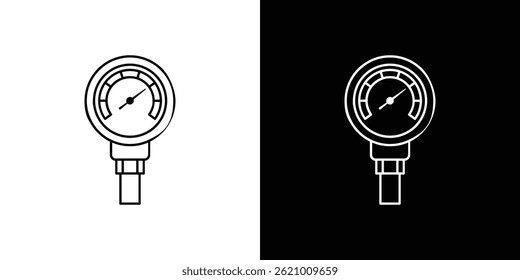Vector del icono del indicador para el Web, y el App móvil