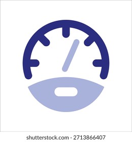 gauge icons. simple colored vector illustration
