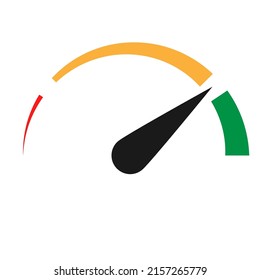 Gauge, meter, level indicator icon, symbol