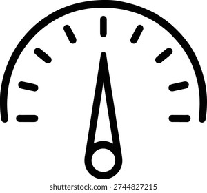 Gauge meter speed measurement performance business data