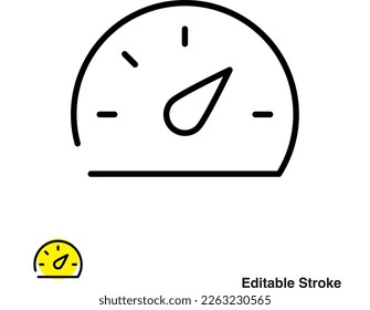 Vektorzeilensymbol des Bildmessers