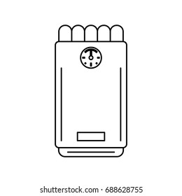 gauge and pipe icon image 