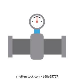 gauge and pipe icon image 