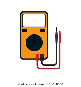 gauge power energy technology icon. Isolated and flat illustration. Vector graphic