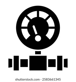 Gauge Vector Glyph Icon Vector Design