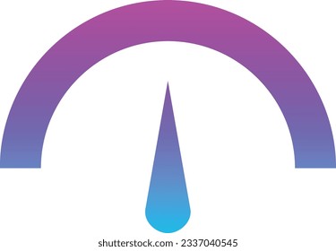 Gauge vector icon. Can be used for printing, mobile and web applications.
