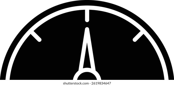 Gauge vector icon. Can be used for printing, mobile and web applications.